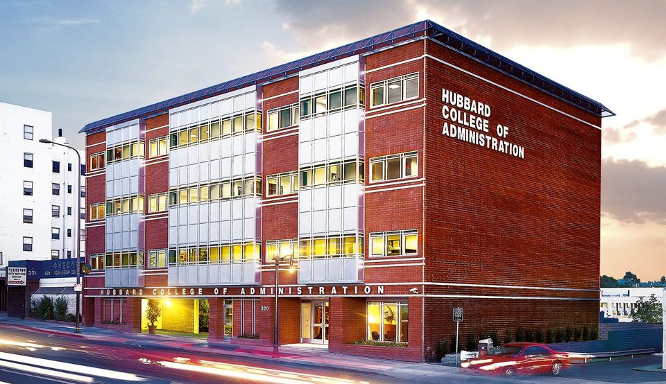 A Nemzetközi Hubbard College of Administration épülete Los Angelesben